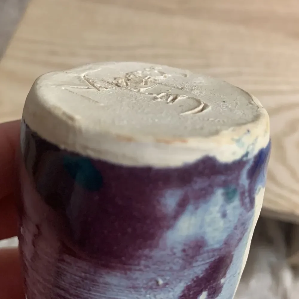 Handmade Small Studio Art Pottery Vase‎